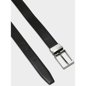 Cintura in 100% pelle martellata double face