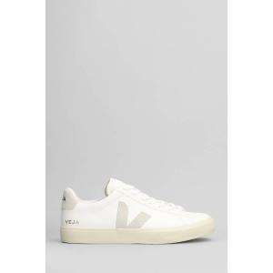 Sneakers Campo in Pelle Bianca