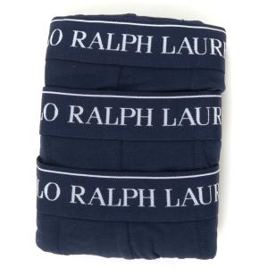 Ralph Lauren Set 3 Boxer Blu Cotone Uomo