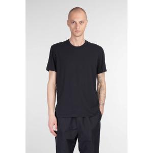 T-Shirt  in Cotone egiziiano nylon recycled Nero