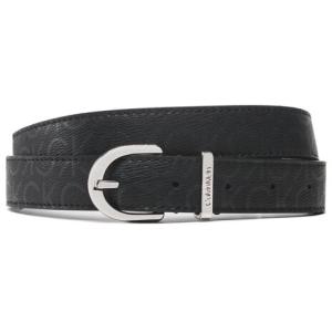 33-Cintura da donna Ck Must Rnd Belt 25Mm Epi Mono K60K610009 Nero