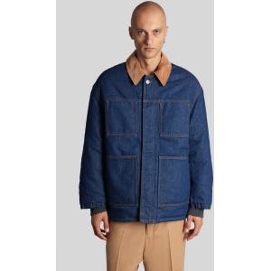 Giacche Denim  in Cotone Blu