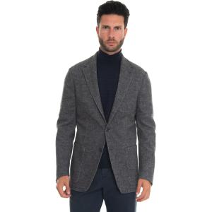 Canali Giacca 2 bottoni Grigio Lana Uomo