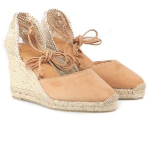 Zeppe Carina In Camoscio Castaner Nude e Neutro Taglia 36 Castaner  Taglia 36