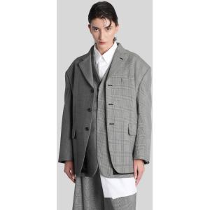 Blazer in Lana Grigia