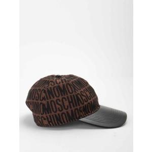 Cappello Con Stampa Integrale Moschino Marrone Taglia onesize Moschino  Taglia onesize