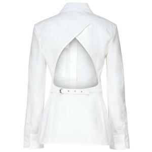 Camicia Bianca In Cotone Jacquemus Bianco Taglia 38 Jacquemus  Taglia 38