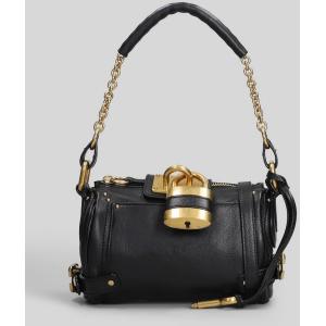 Borsa a spalla Paddington in Pelle Nera