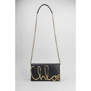 Borsa a spalla  in Pelle Nera