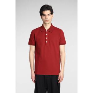 Polo  in Cotone Bordeaux