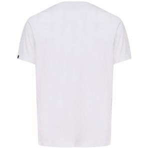 T-shirt In Cotone Con Colletto A Contrasto Fay Bianco Taglia XXL Fay  Taglia XXL