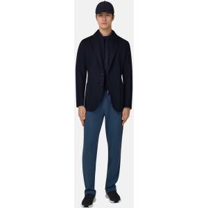 Boggi, Giacca Felpa In Misto Lana, Uomo, Navy, Taglia: 44
