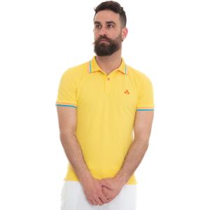 Peuterey Polo manica corta NEWSELANDINASTR Giallo Cotone Uomo
