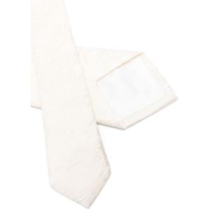 Woven Jacquard Tie Emporio Armani Marrone Taglia UNICA