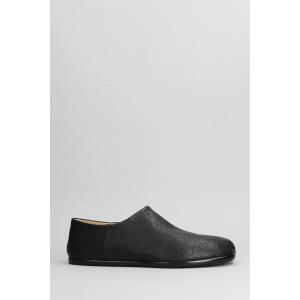 Mocassini Tabi in Pelle Nera