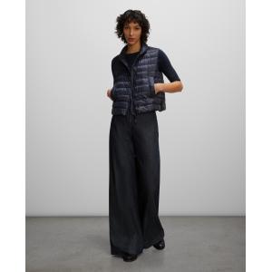Aspesi Gilet In Ripstop Donna, Navy