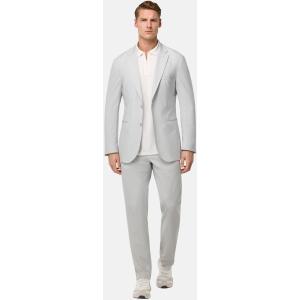 Boggi, Giacca In Nylon Stretch B Tech, Uomo, Ghiaccio, Taglia: 54