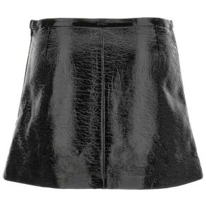 Minigonna Heritage In Vinile Courreges Nero Taglia 36 Courreges  Taglia 36