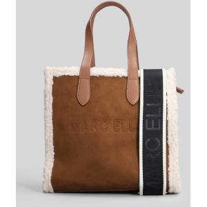 Borsa a spalla Buby Suede M in Camoscio Cuoio naturale