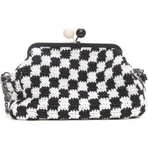 Max Mara weekend Borsa in tessuto Bianco-nero Cotone Donna