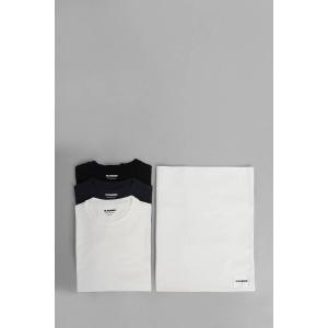 T-Shirt 3-pack  in Cotone Nero