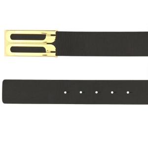 Jumbo Frame Belt Victoria Beckham Nero Taglia 70 Victoria Beckham Taglia 70