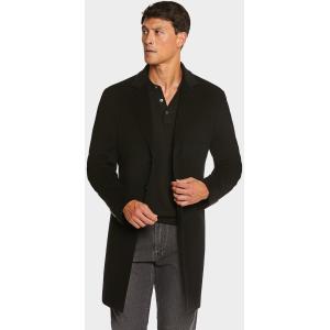 Cappotto monopetto in misto cashmere.