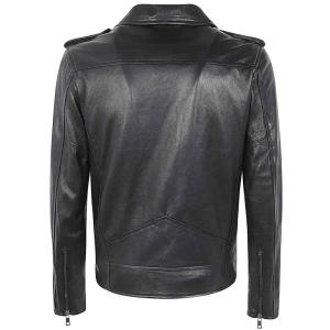 Giacca Da Motociclista In Ecopelle Di Pecora Giorgio Brato Nero Taglia 54 Giorgio Brato  Taglia 54