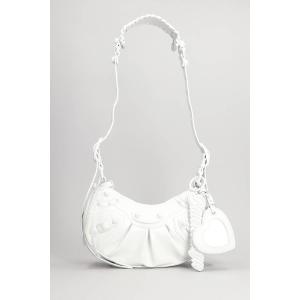 Borsa a spalla Le cagole sho xs in Pelle Bianca