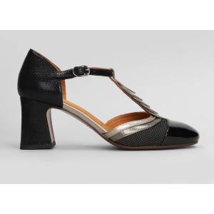 Decollete Filly in Pelle Nera