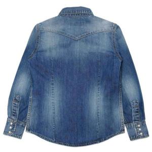 Camicia In Denim Dsquared2 Blu Taglia 6Y Dsquared2  Taglia 6Y