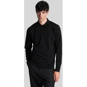 Polo  in Lana Nera