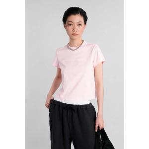 T-Shirt  in Cotone Rosa