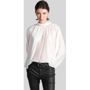Blusa Nahae in viscosa Bianca