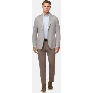 Boggi, Giacca In Cotone E Lino B Jersey, Uomo, Light grey, Taglia: 60