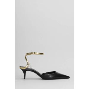 Decollete Skye Pump Mid in Pelle Nera