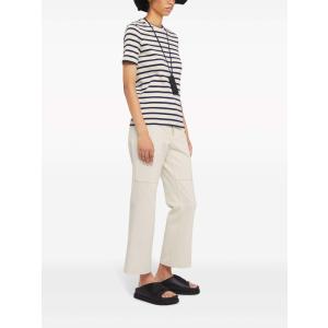 T-shirt A Righe Jil Sander Bianco Taglia XS Jil Sander  Taglia XS