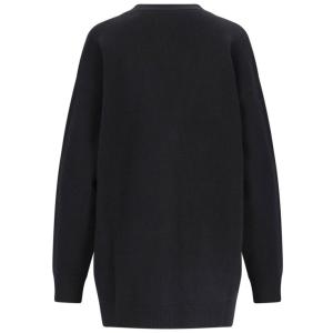 Cardigan Con Logo Versace Nero Taglia 40 Versace  Taglia 40