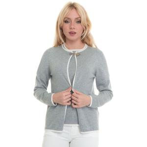 Fay Cardigan in cashmere Grigio chiaro Cachemire Donna