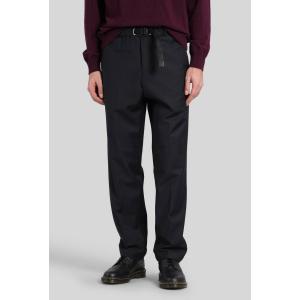 Pantalone  in Lana Nera