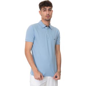 Fay Polo manica corta Celeste Cotone Uomo