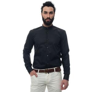 BOSS Camicia casual Blu Cotone Uomo