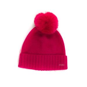 Liu Jo Cappello a coste Geranio Poliammide Donna