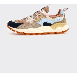 Flower Mountain Sneakers Yamano 3 Suede-Nylon Black/Brown/Army Green