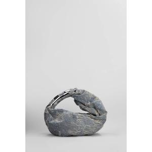 Borsa a mano Grab d hobo in Cotone Blu