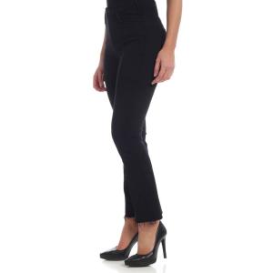 Pantalone Hustler Ankle Fray Nero Mother Nero Taglia 26 Mother  Taglia 26