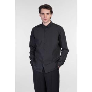 Camicia Domenico  in Cotone Nero