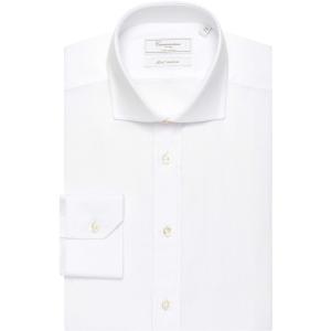 Camicia permanent bianca fitted trapani trapani francese