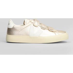 Sneakers Recife Logo in Pelle Platino