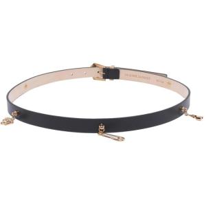 Cintura Con Ciondoli Storici Medusa Versace Nero Taglia 80 Versace  Taglia 80